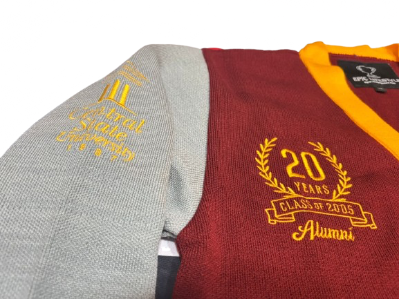 CENTRAL STATE UNIVERSITY CLASS OF 2005 TWENTY YEAR ANNIVERSARY CARDIGAN #5