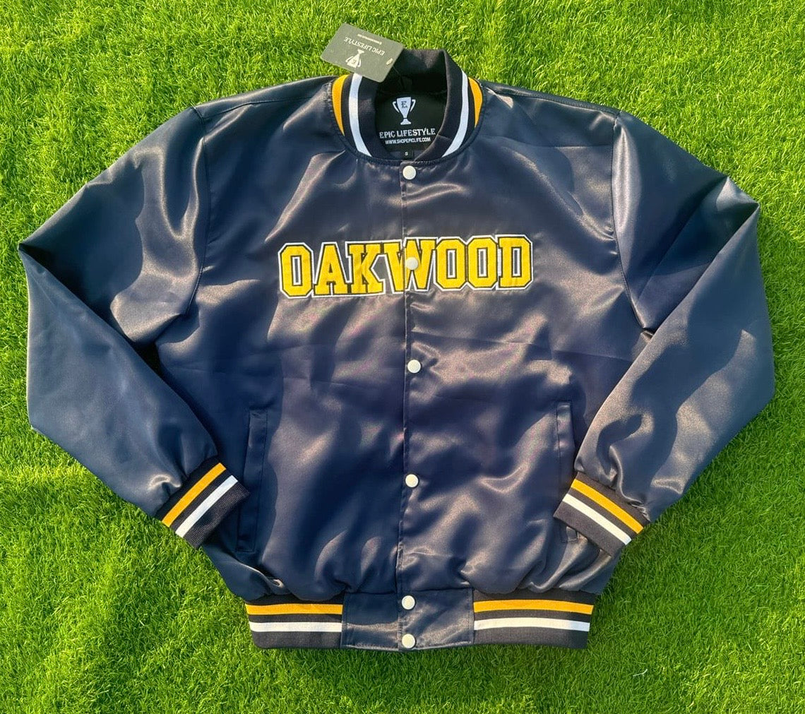 Oakwood Lumberjacks Satin Bomber Jacket