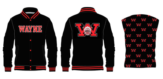 Wayne Warriors Satin Bomber Jacket