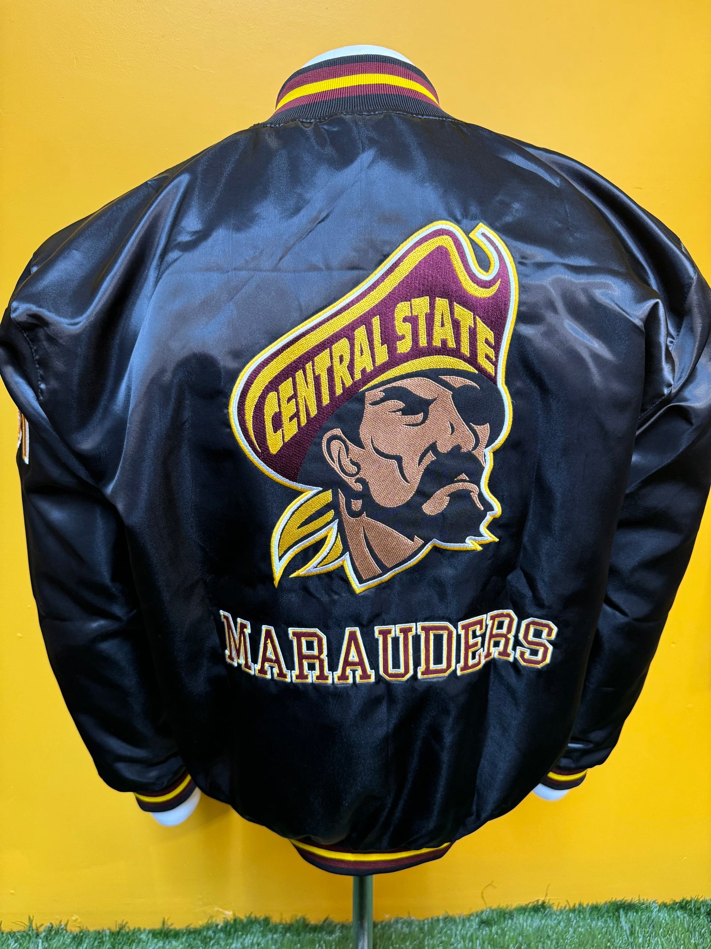 Central State University - BLACK SATIN JACKET