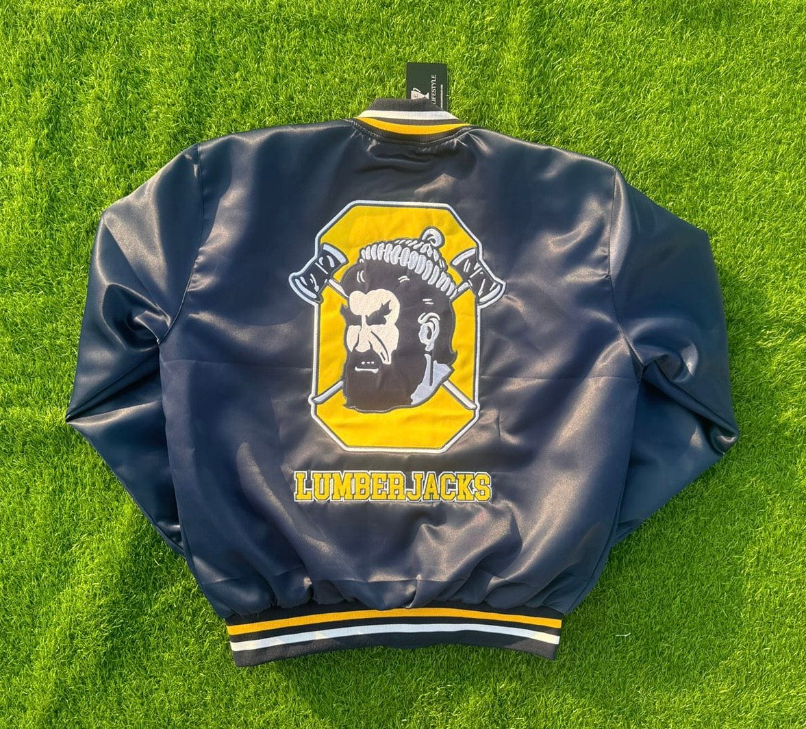 Oakwood Lumberjacks Satin Bomber Jacket