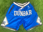 Dunbar Wolverines Basketball Shorts - Blue