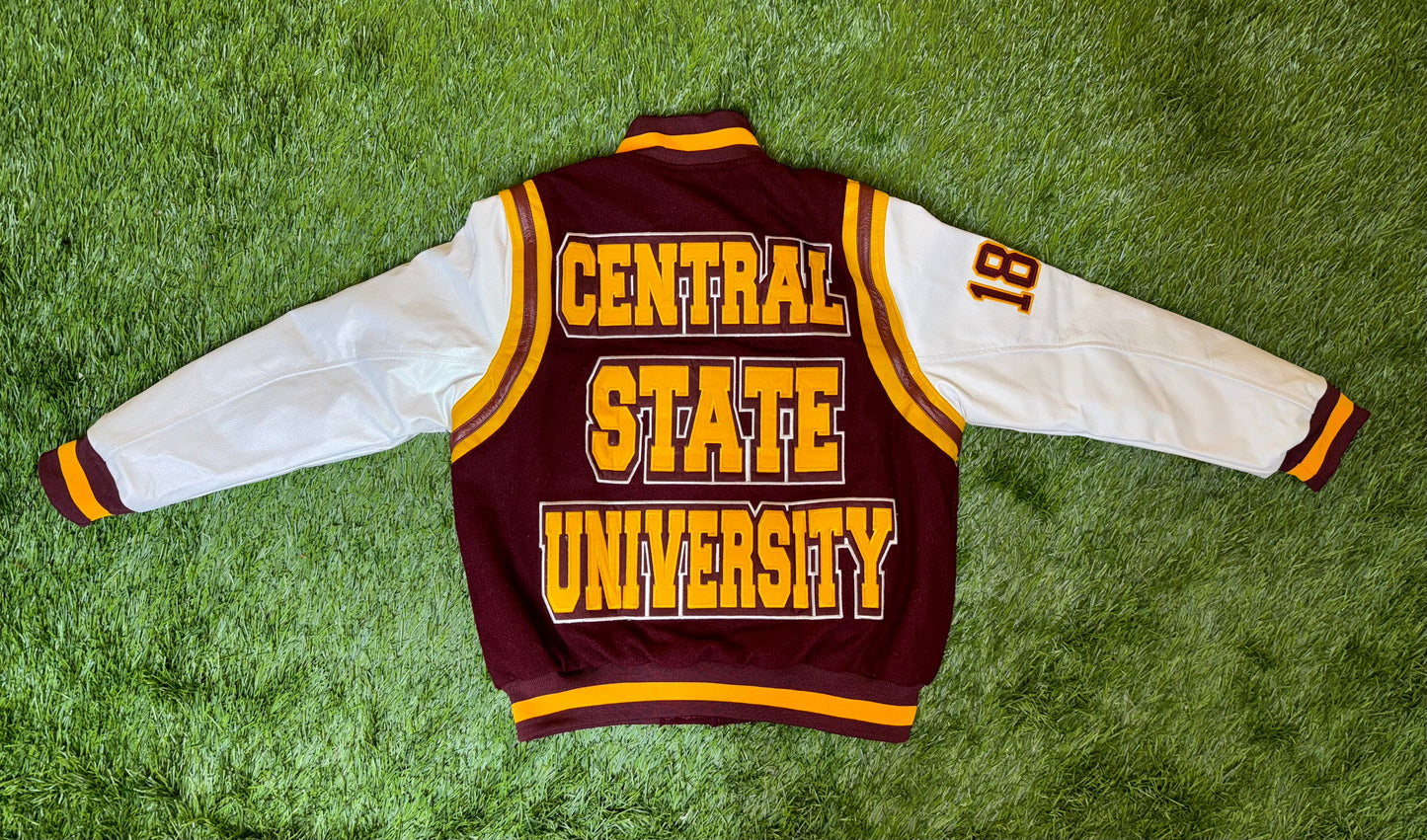 CENTRAL STATE UNIVERSITY - LETTERMAN VARSITY JACKET