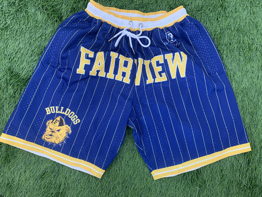 FAIRVIEW BULLDOGS BASKETBALL SHORTS