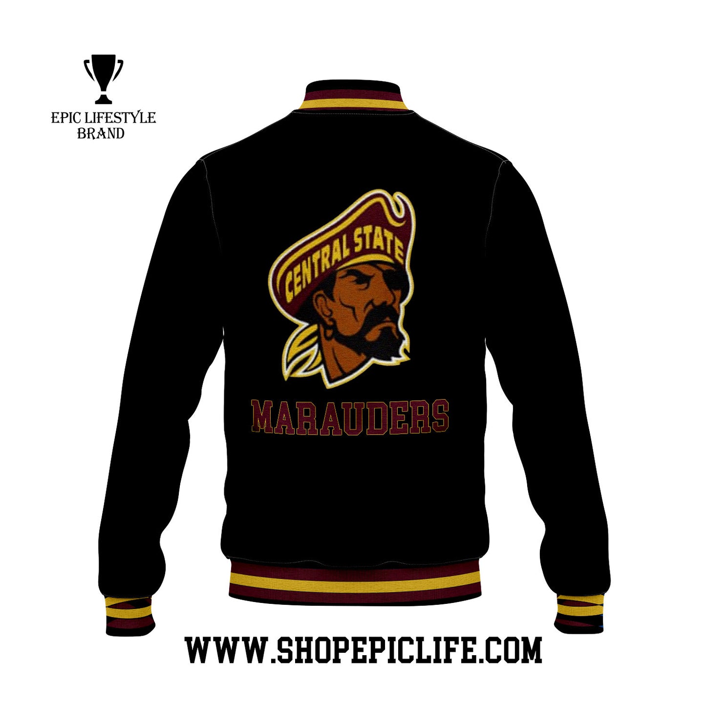 Central State University - BLACK SATIN JACKET 2024 RELEASE