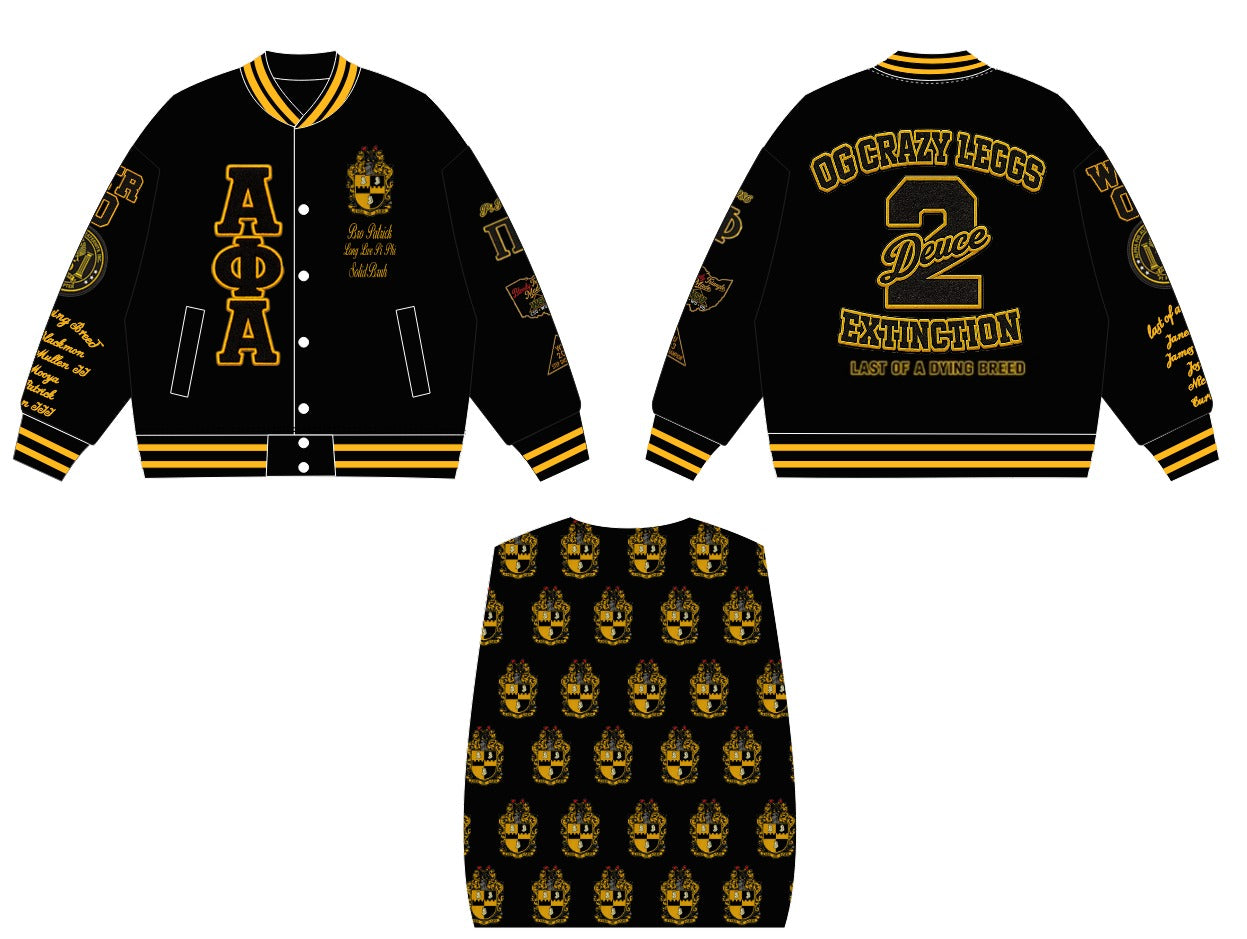 Nick Patrick - Custom Satin Jacket Order