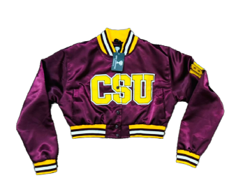 Central State University Custom Satin Bomber Jacket