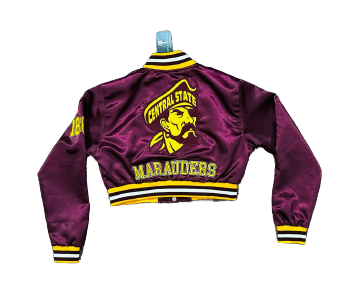 Central State University Custom Satin Bomber Jacket