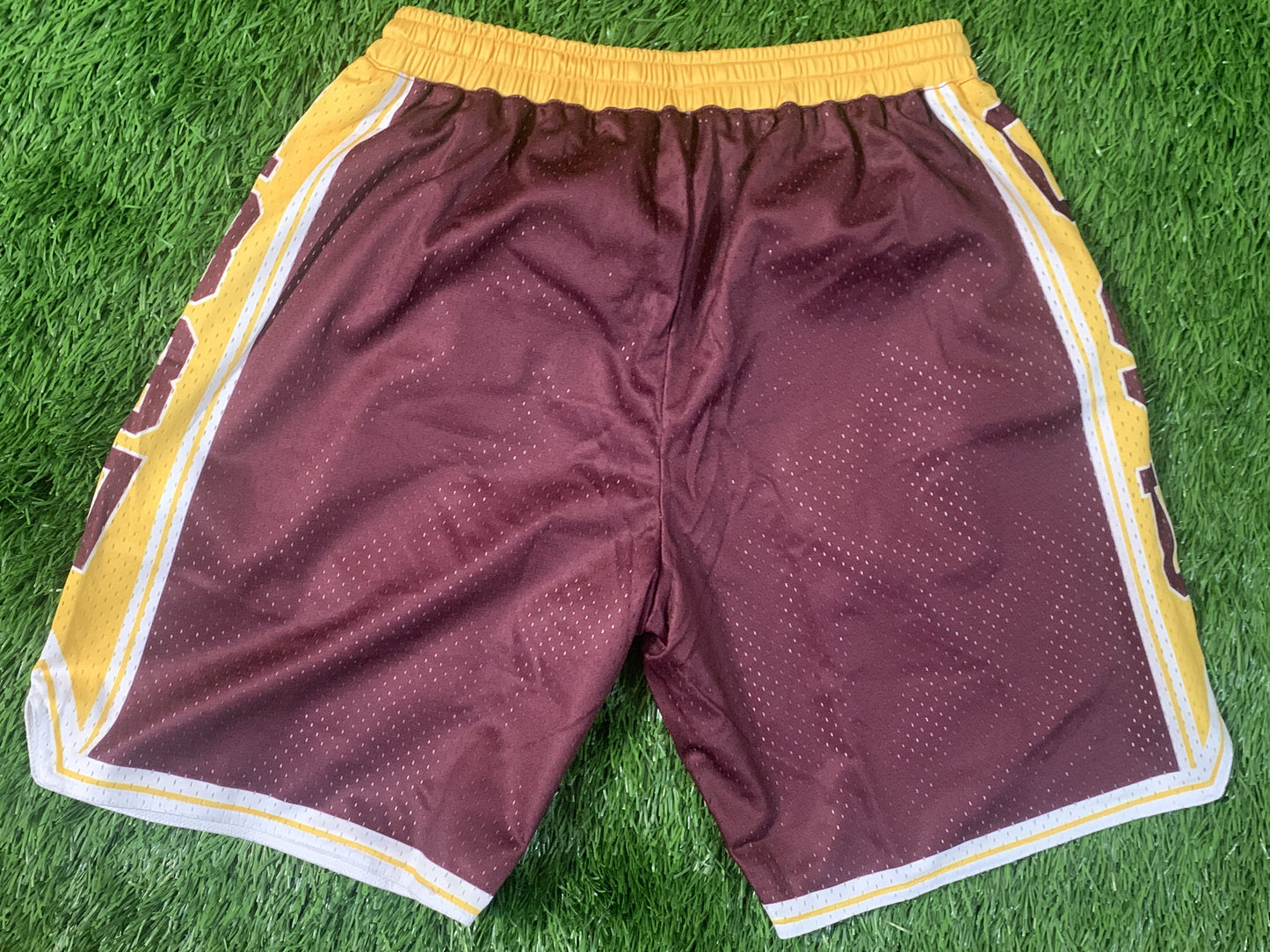 Central State University (CSU) Basketball Shorts - Maroon